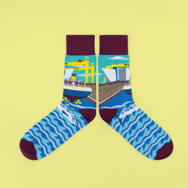 belfast flat sock
