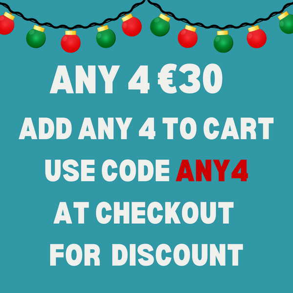 ANY 4 FOR €30 BUNDLE