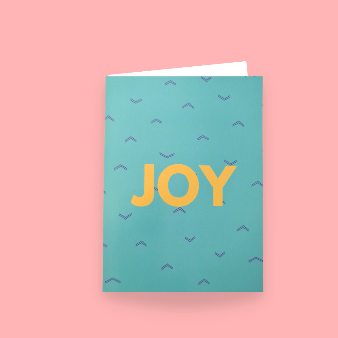 JOY Greeting Card