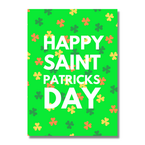 x St.Patrick's Day card- FREE